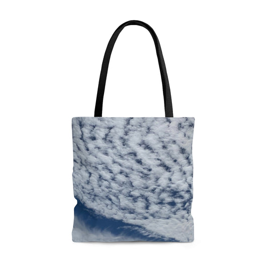 NN AOP Tote Bag Blue Sky & Blanket Of White Clouds