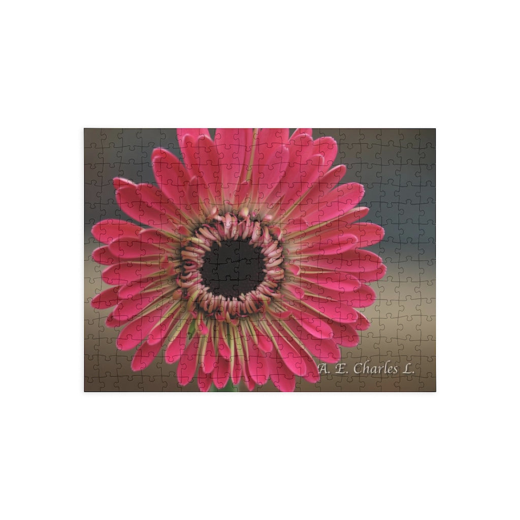 Puzzle 252 Pieces Pink Flower