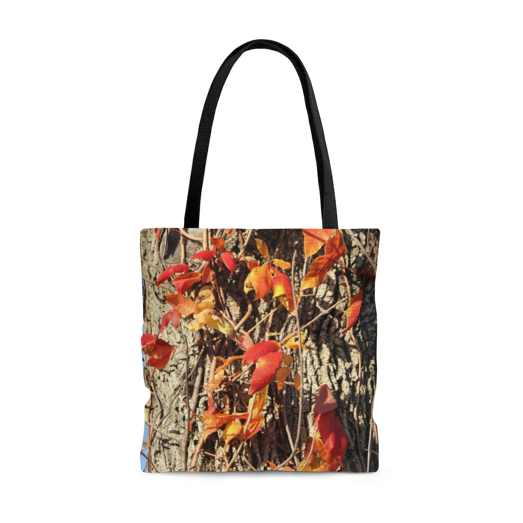 NN AOP Tote Bag Fire Leaves Tree