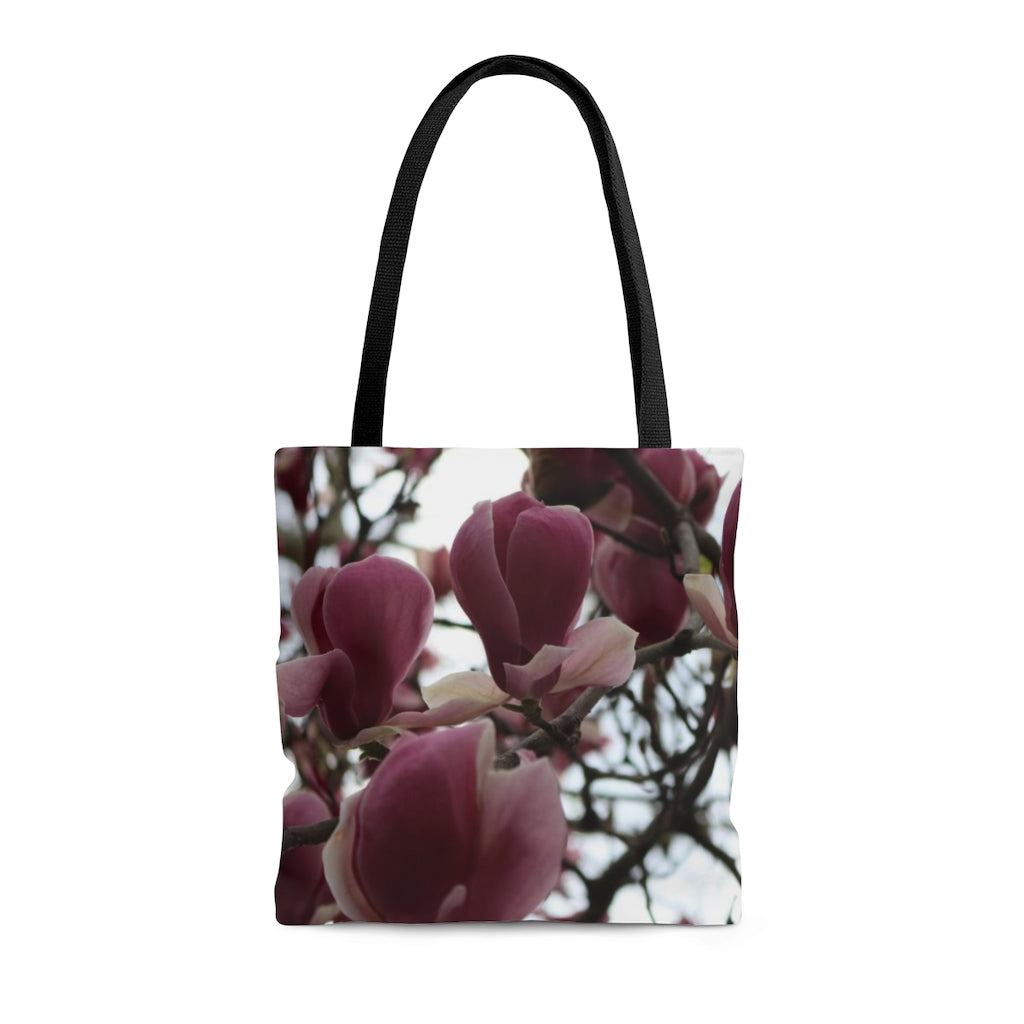 NN AOP Tote Bag Two-Tone Pink Flowers