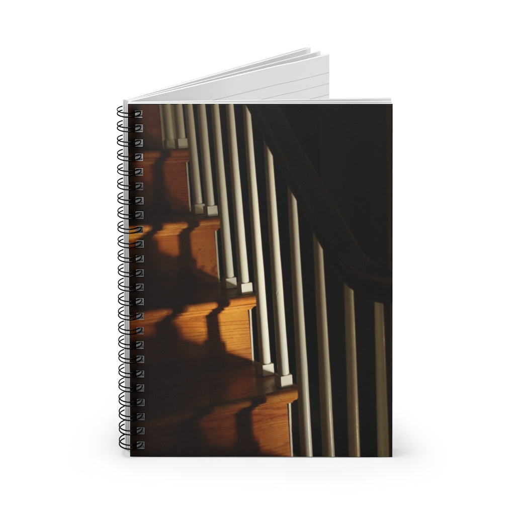 NN Spiral Notebook - Ruled Line The Steps