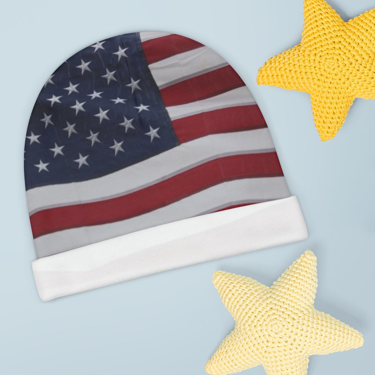 NN Baby Beanie American Flag