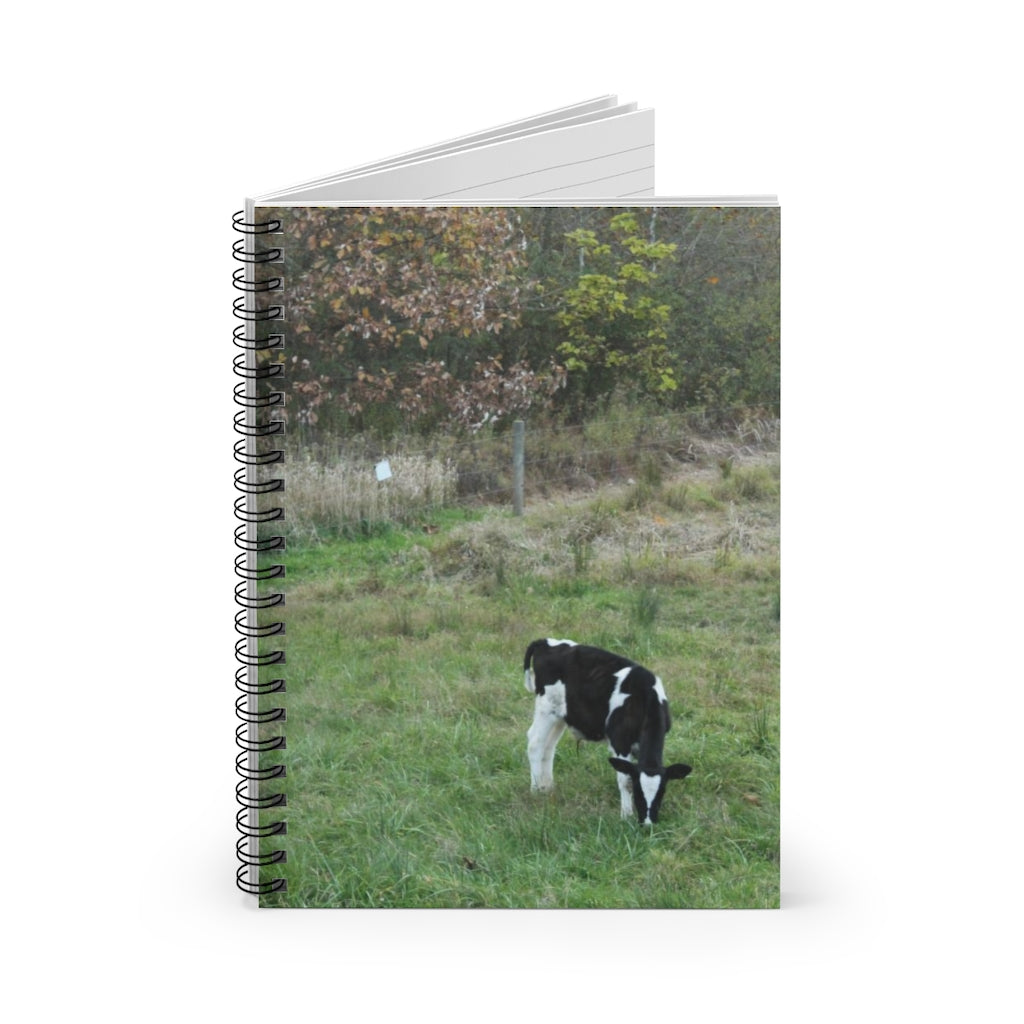 NN Spiral Notebook - Ruled Line One Calf