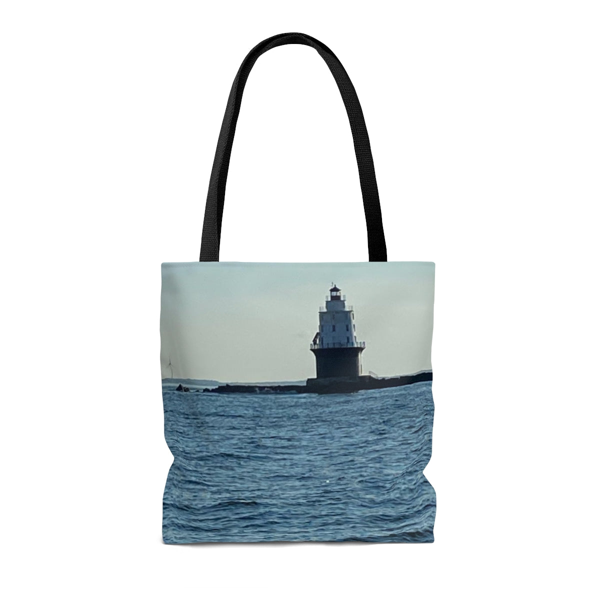 NN AOP Tote Bag Lighthouse Sky & Blue Water