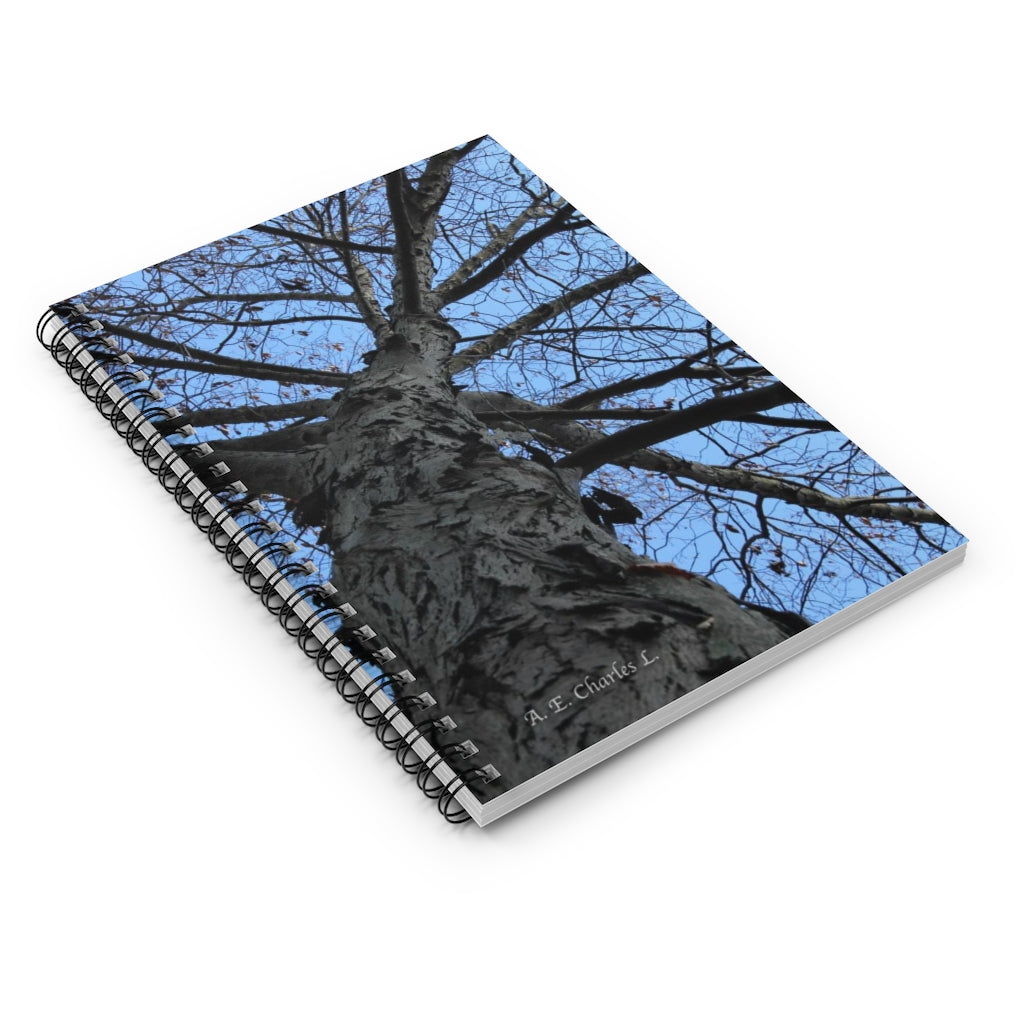 Spiral Notebook - Ruled Line Trunk Up