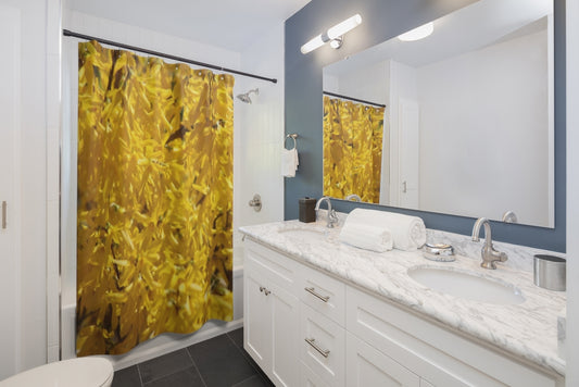 NN Shower Curtains Forsythia