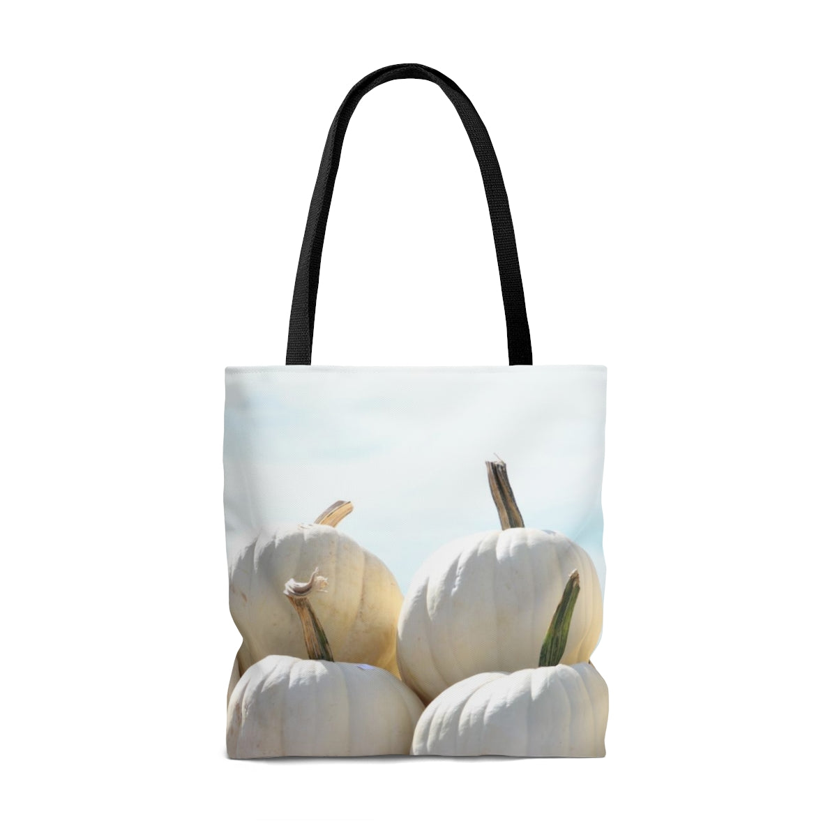 NN AOP Tote Bag White Pumpkins