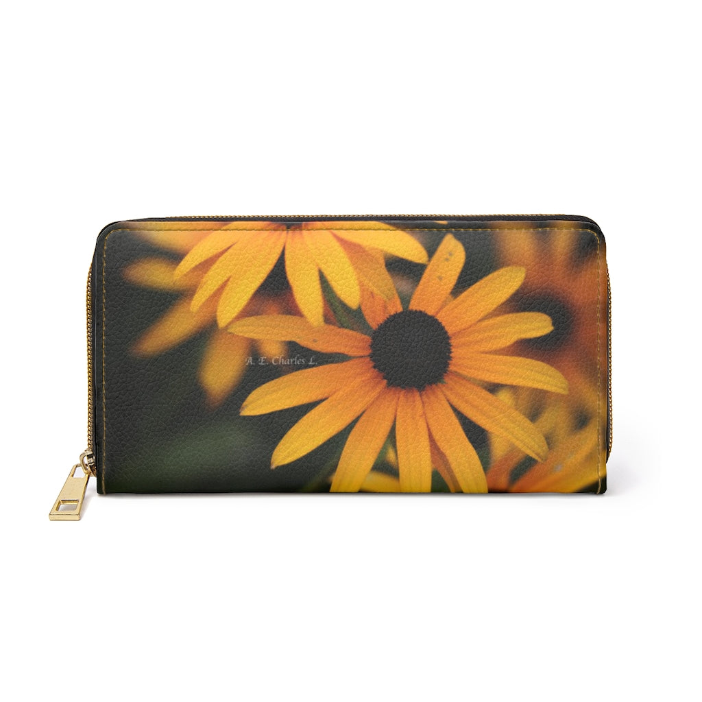 Zipper Wallet 2 Black Eyed Susans