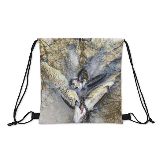 NN Outdoor Drawstring Bag Trouts On A Rope