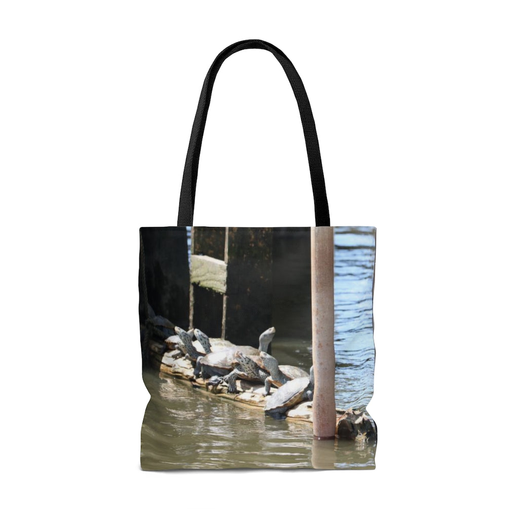 NN AOP Tote Bag Sunning Turtles