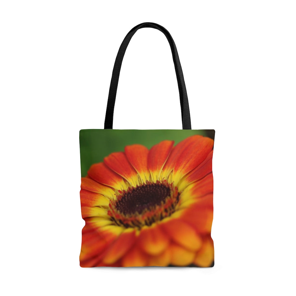 NN AOP Tote Bag Orange Yellow Flower