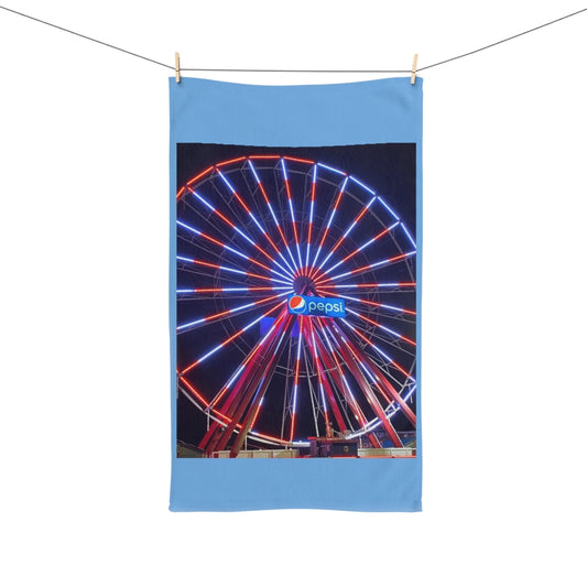 NN Fishing Hand Towel OCMD RW&B Ferris Wheel