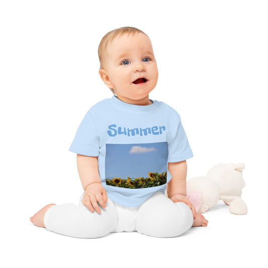 NN Baby T-Shirt Sunflowers & Blue Sky