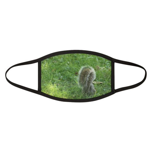 NN Mixed-Fabric Face Mask Squirrel Tail