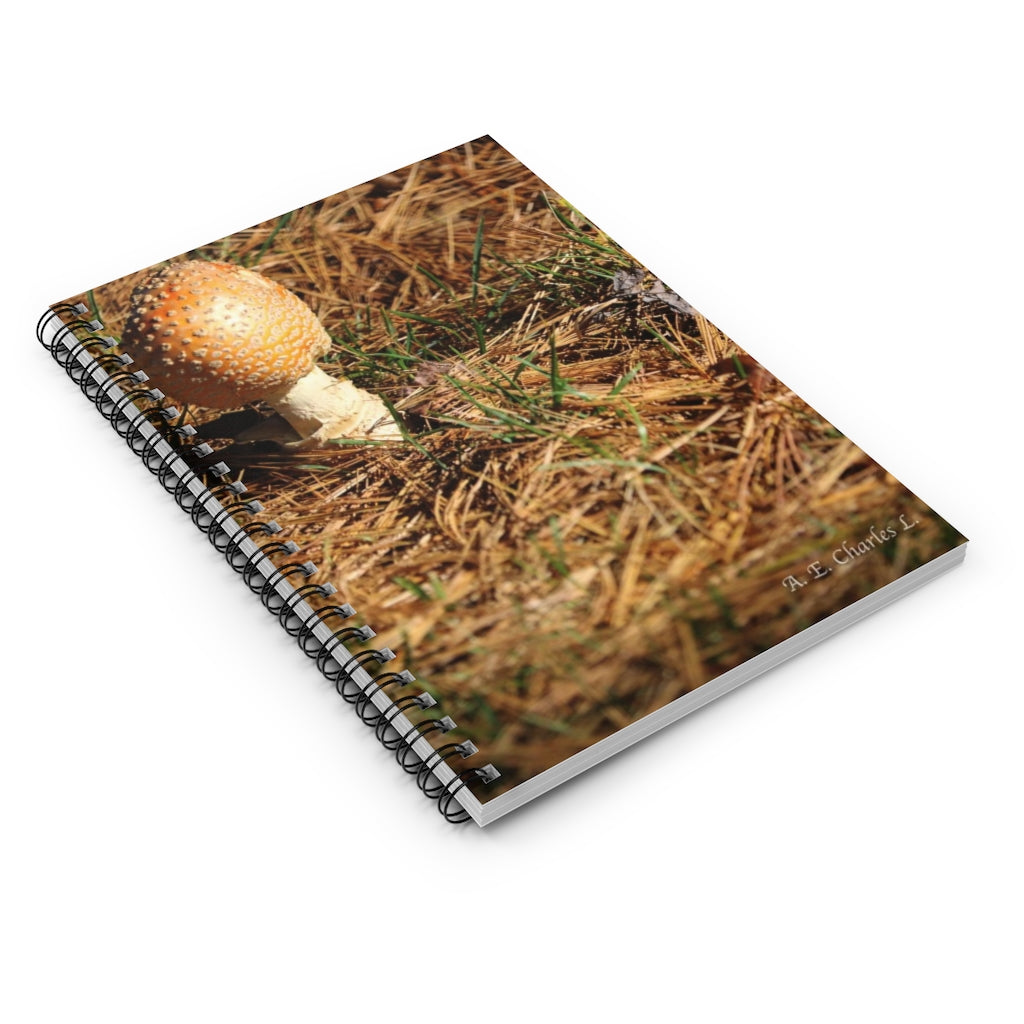 Spiral Notebook - Ruled Line High Mushroom