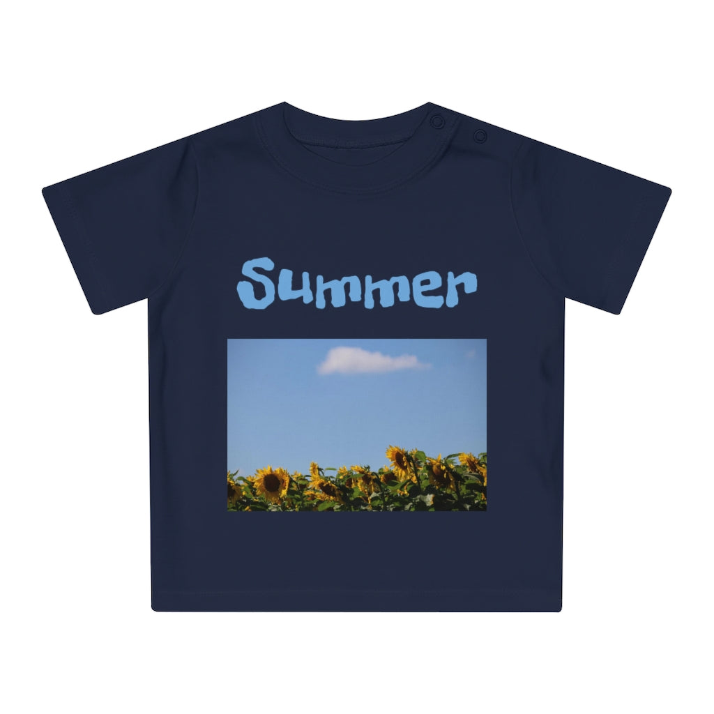 NN Baby T-Shirt Sunflowers & Blue Sky