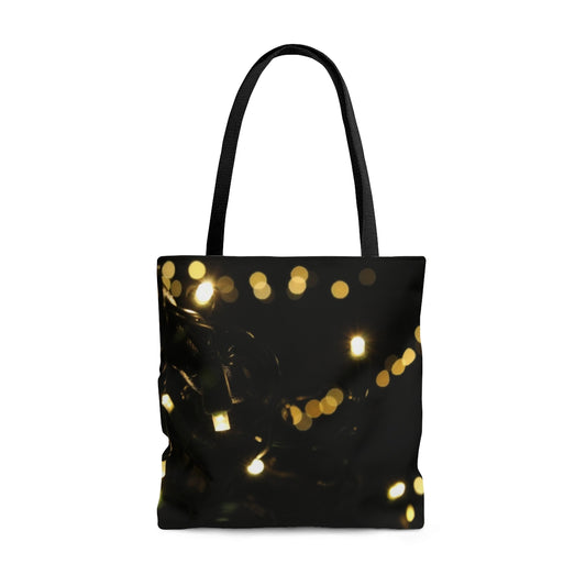 NN AOP Tote Bag Christmas Lights