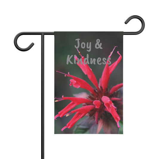 NN Garden Banner Red Pink Petals Flower