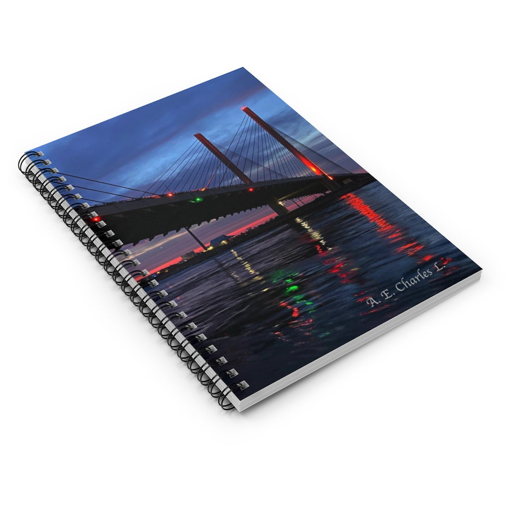 Spiral Notebook - Ruled Line DE Bridge