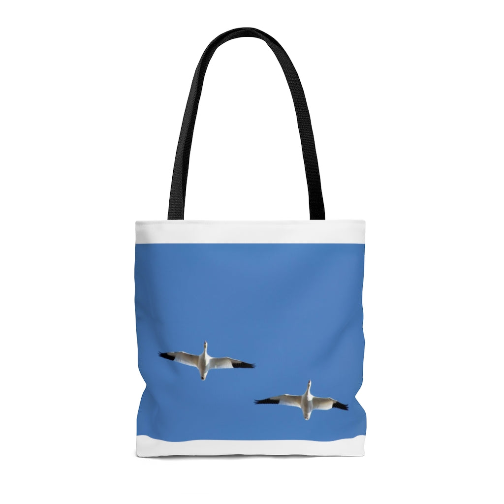 NN AOP Tote Bag 2 Snow Geese