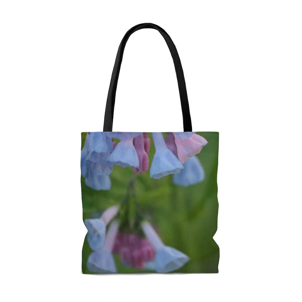 NN AOP Tote Bag Pale Trumpet Flowers