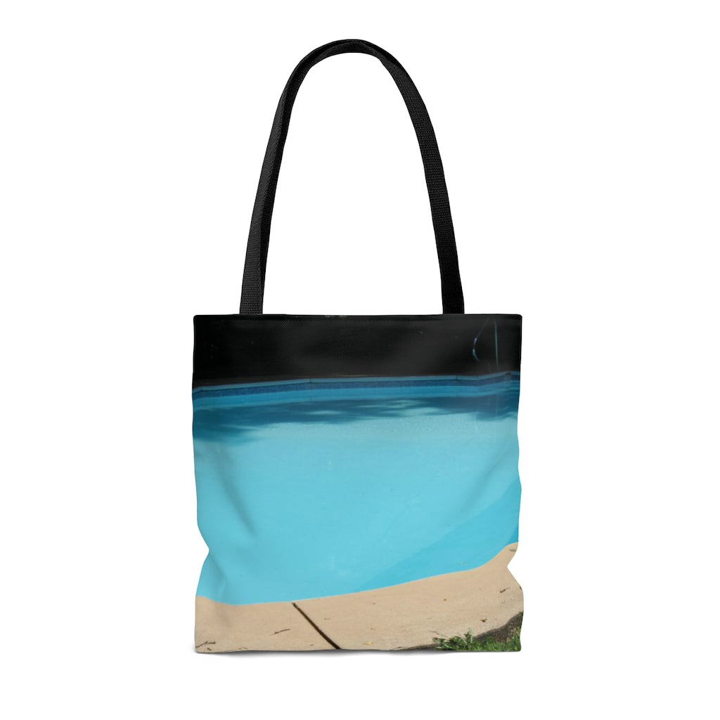 NN AOP Tote Bag Blue Swimming Pool