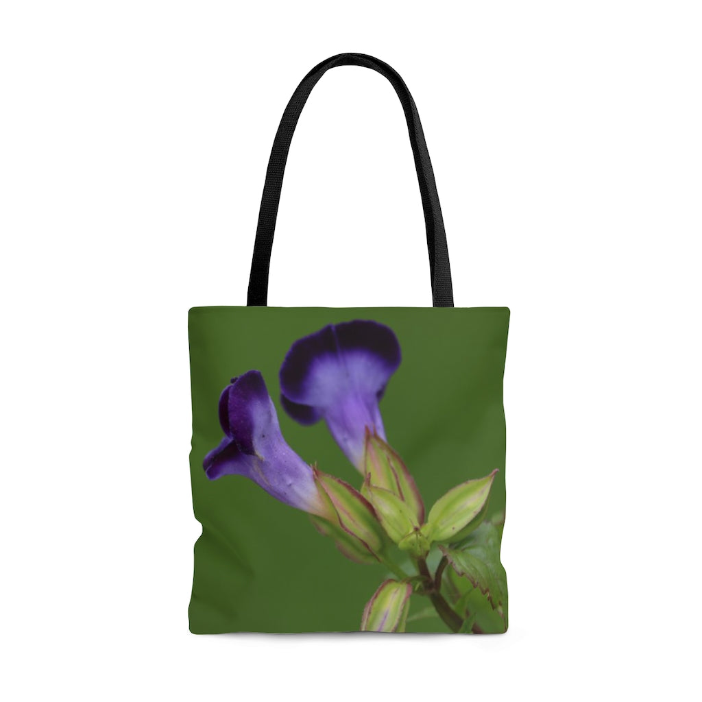 NN AOP Tote Bag 2 Purple Blooms