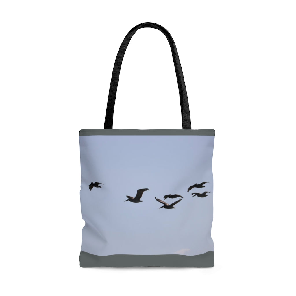 NN AOP Tote Bag Six Pelicans