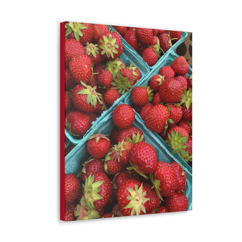 Canvas Gallery Wraps Lots Of Strawberries