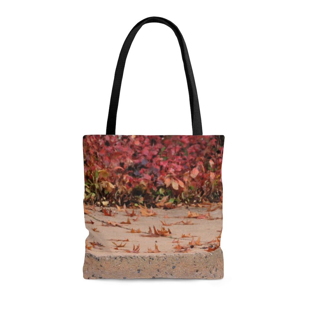 NN AOP Tote Bag Fall Sidewalk