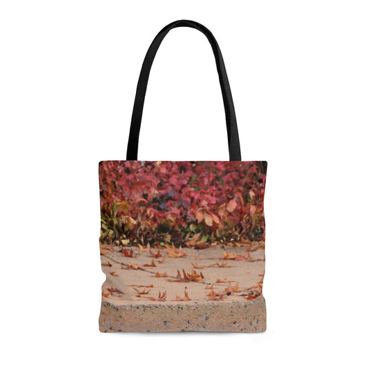 NN AOP Tote Bag Fall Sidewalk