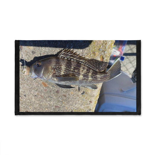 NN Fishing Hand Towel A Sea Bass