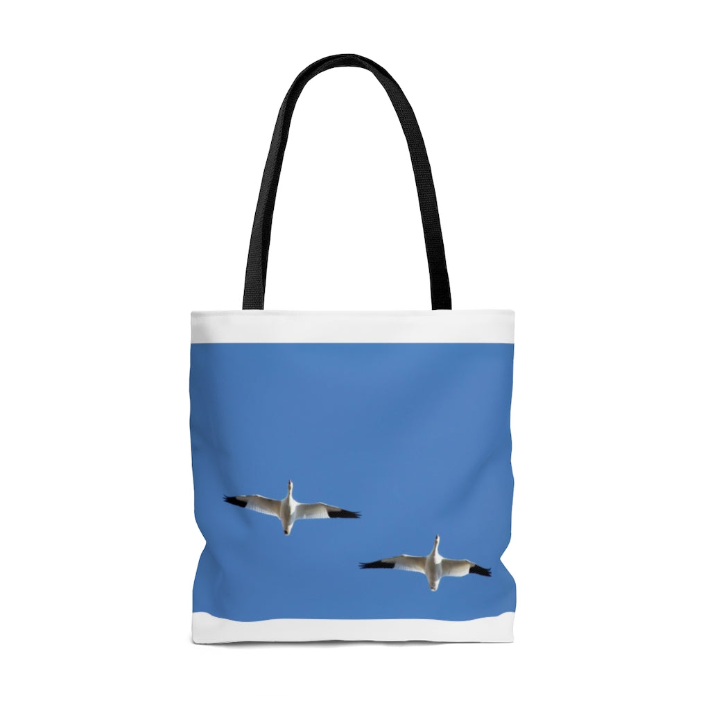 NN AOP Tote Bag 2 Snow Geese