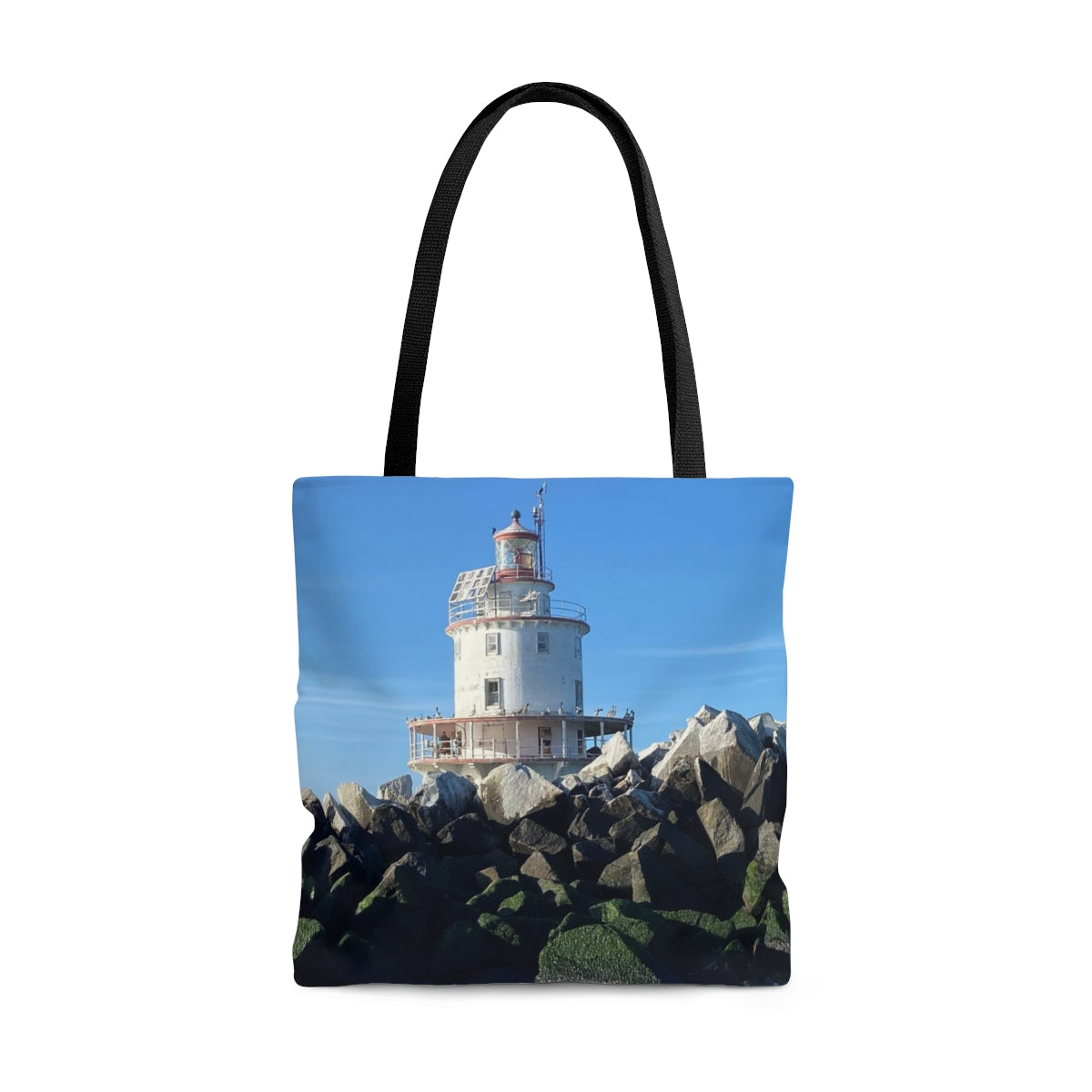 NN AOP Tote Bag Brandywine Shoal Light