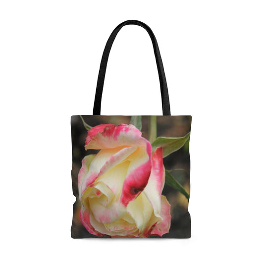 NN AOP Tote Bag Pink & Yellow Rose (M)