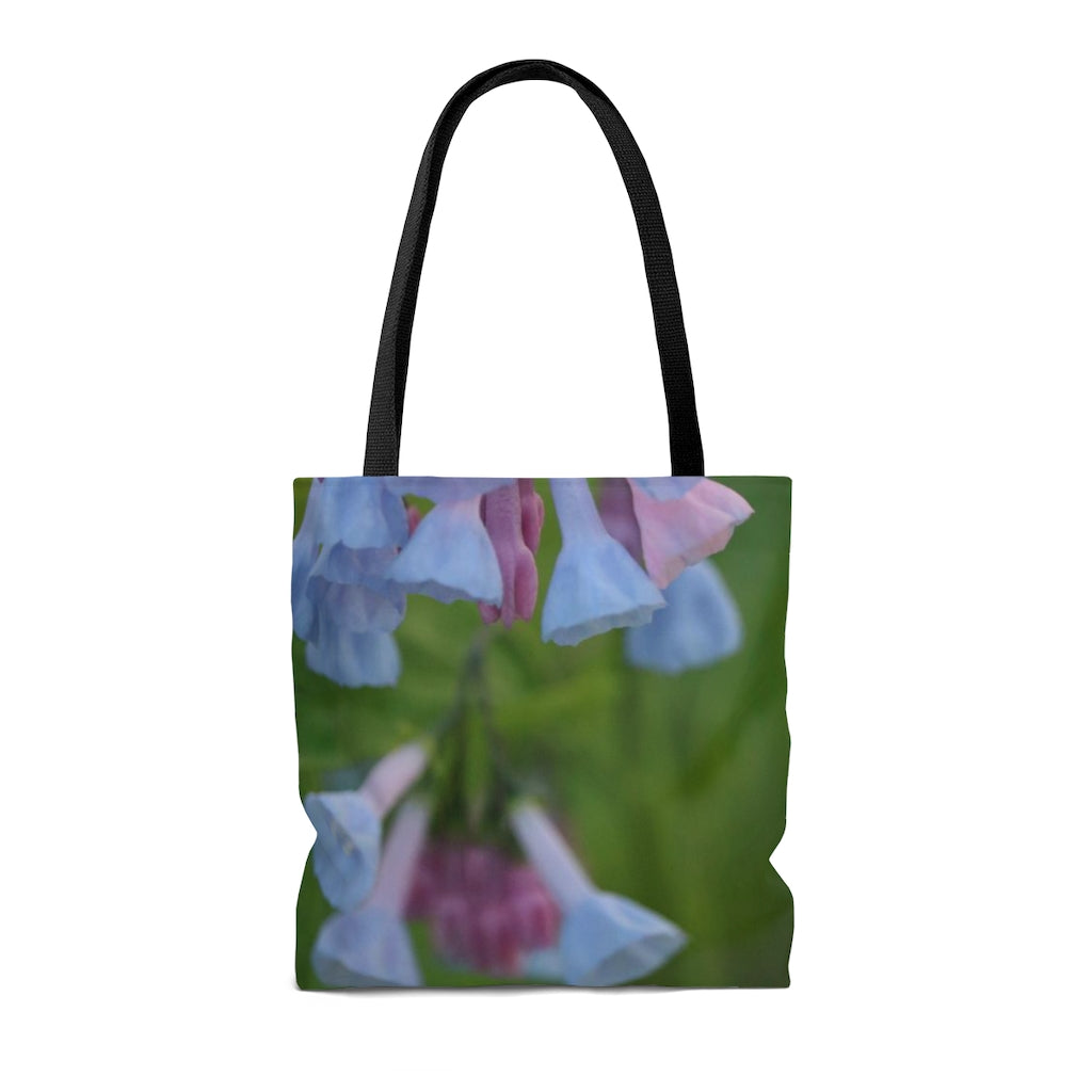 NN AOP Tote Bag Pale Trumpet Flowers