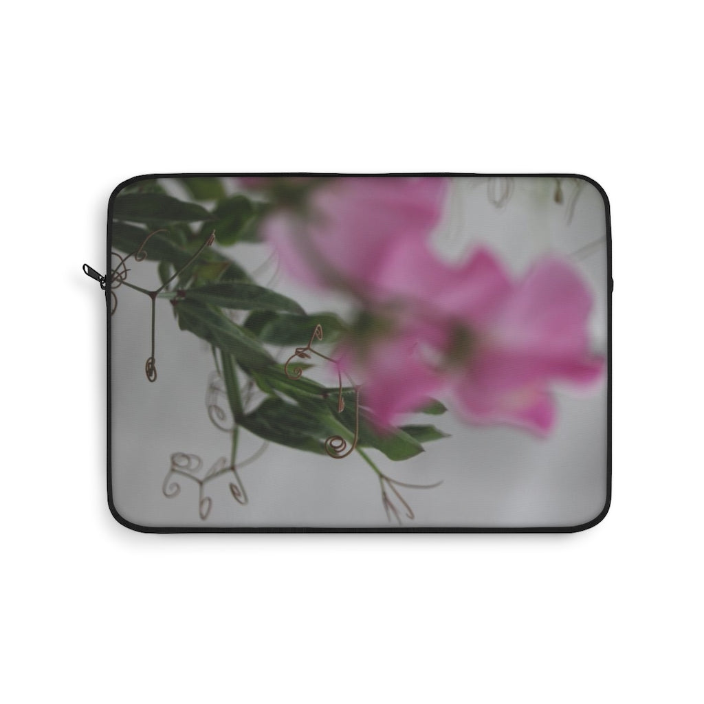 NN Laptop Sleeve Pink Abstract Flowers