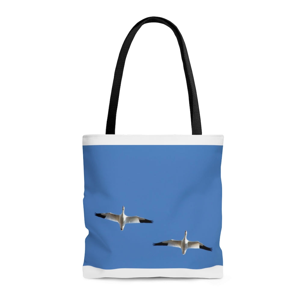 NN AOP Tote Bag 2 Snow Geese