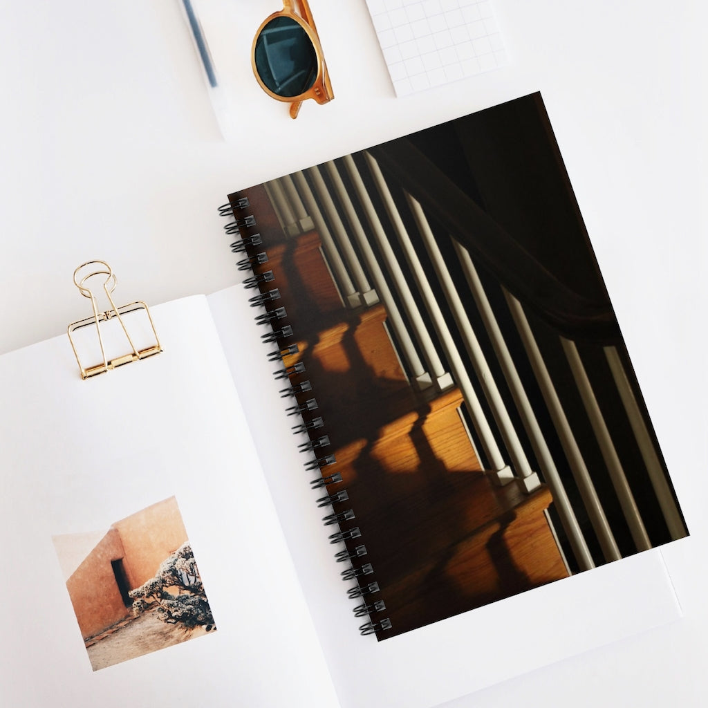 NN Spiral Notebook - Ruled Line The Steps