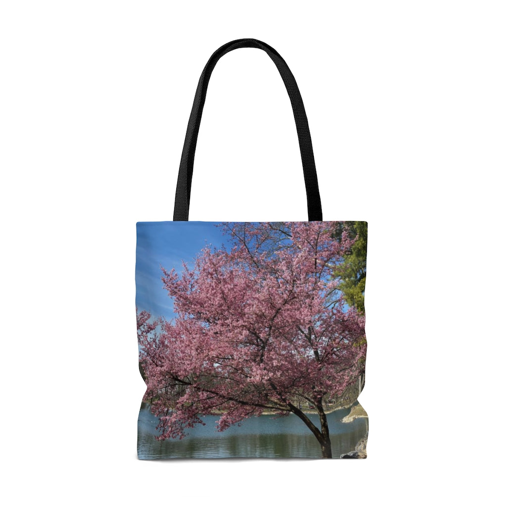 NN AOP Tote Bag (LP) Pink Tree & Water