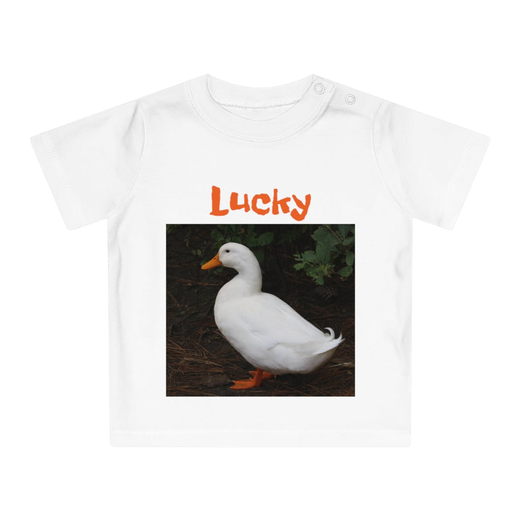 NN Baby T-Shirt White Duck