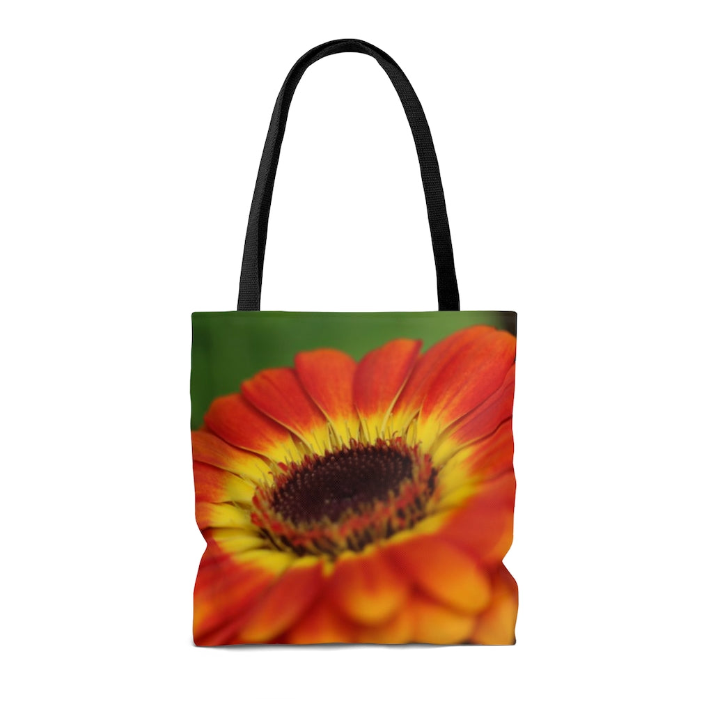 NN AOP Tote Bag Orange Yellow Flower