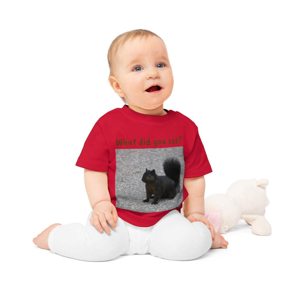 NN Baby T-Shirt Black Squirrel