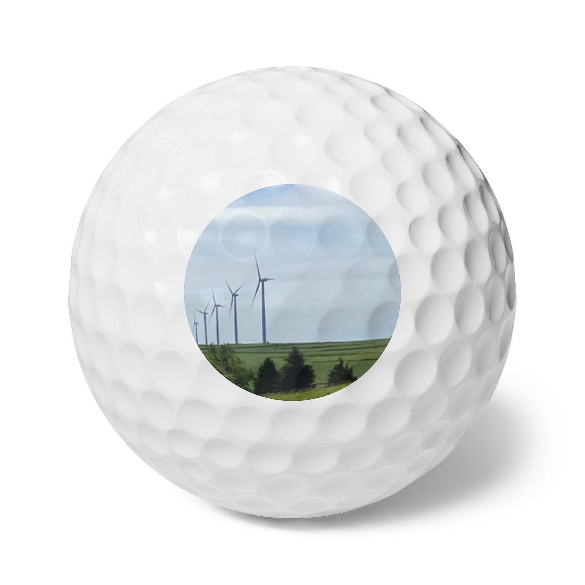 NN Golf Balls, 6pcs Sky & Left Wind Turbines