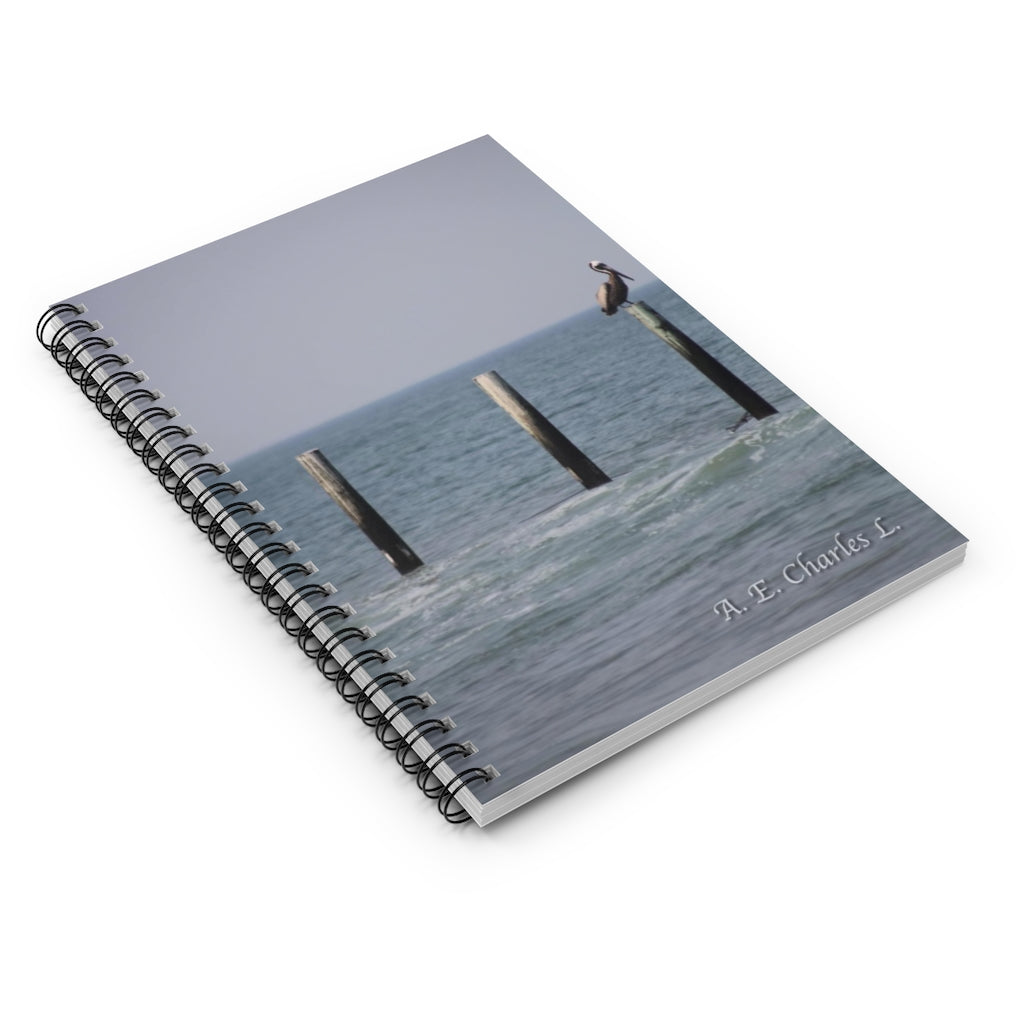 Spiral Notebook - Ruled Line NC Pelican