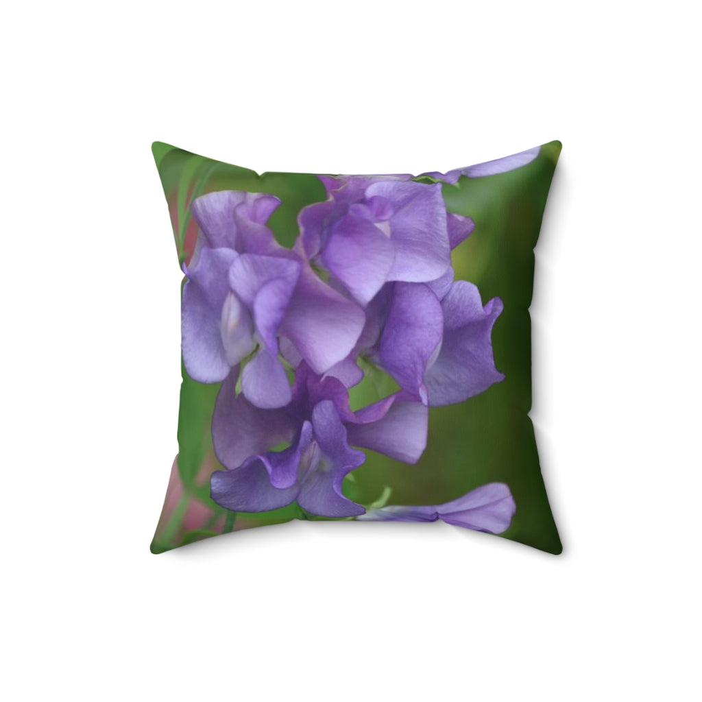 NN Spun Polyester Square Pillow Lavender Purples