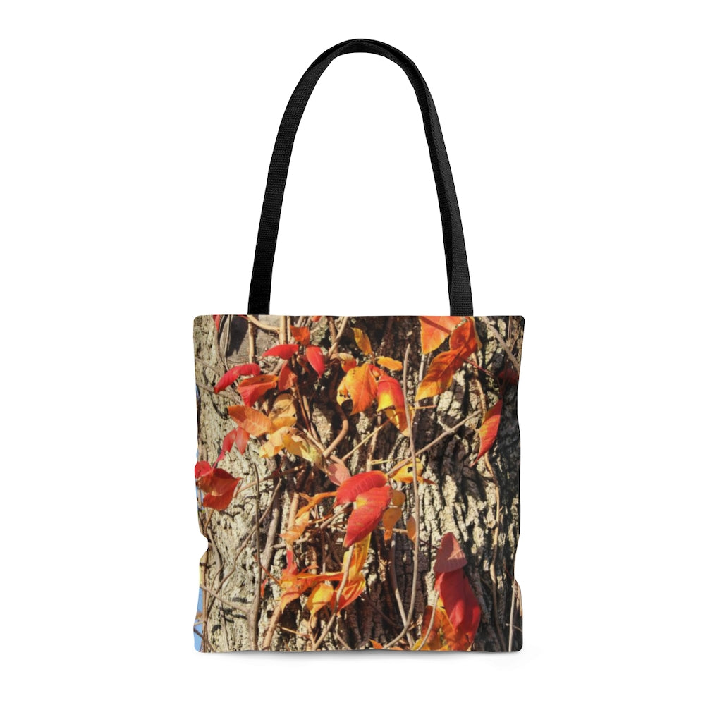 NN AOP Tote Bag Fire Leaves Tree