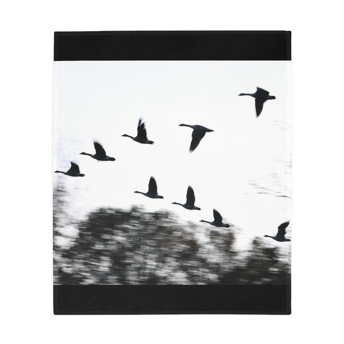 NN Plush Fleece Blanket Flying Flock