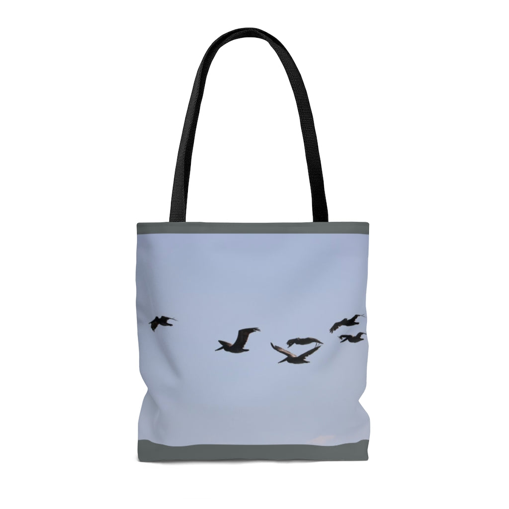 NN AOP Tote Bag Six Pelicans