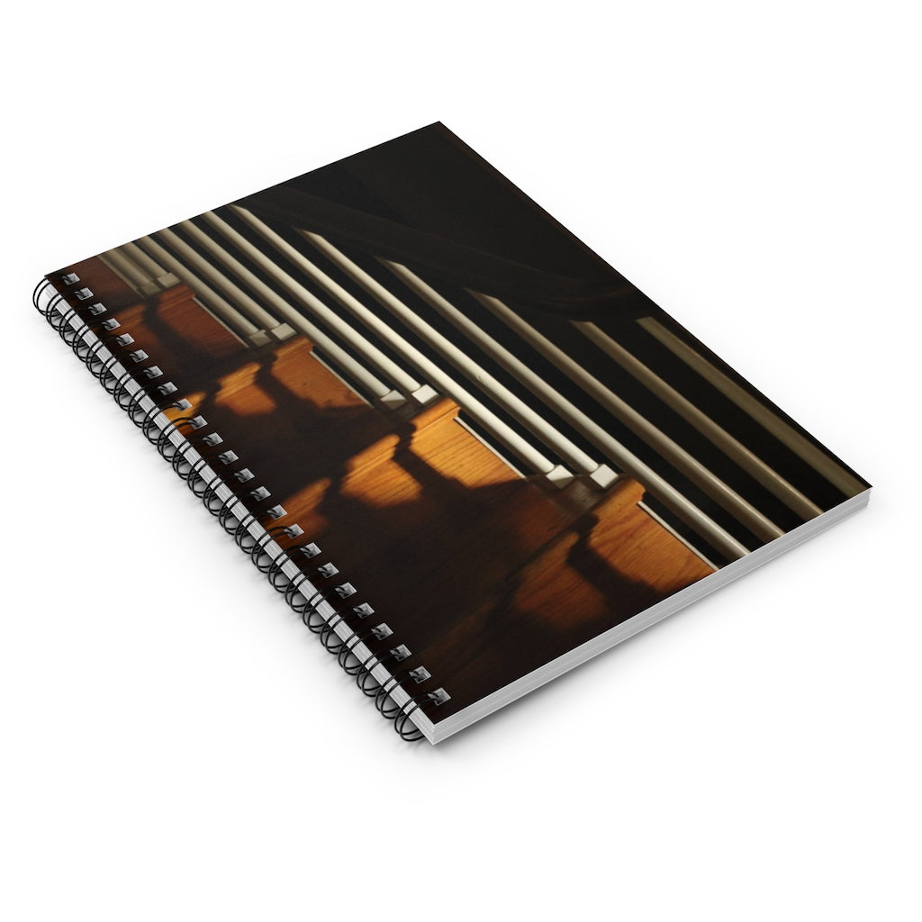 NN Spiral Notebook - Ruled Line The Steps